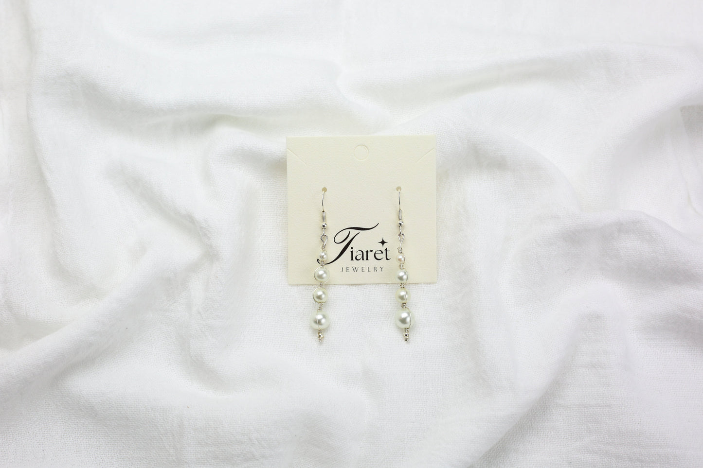 Pearl Wired Earrings