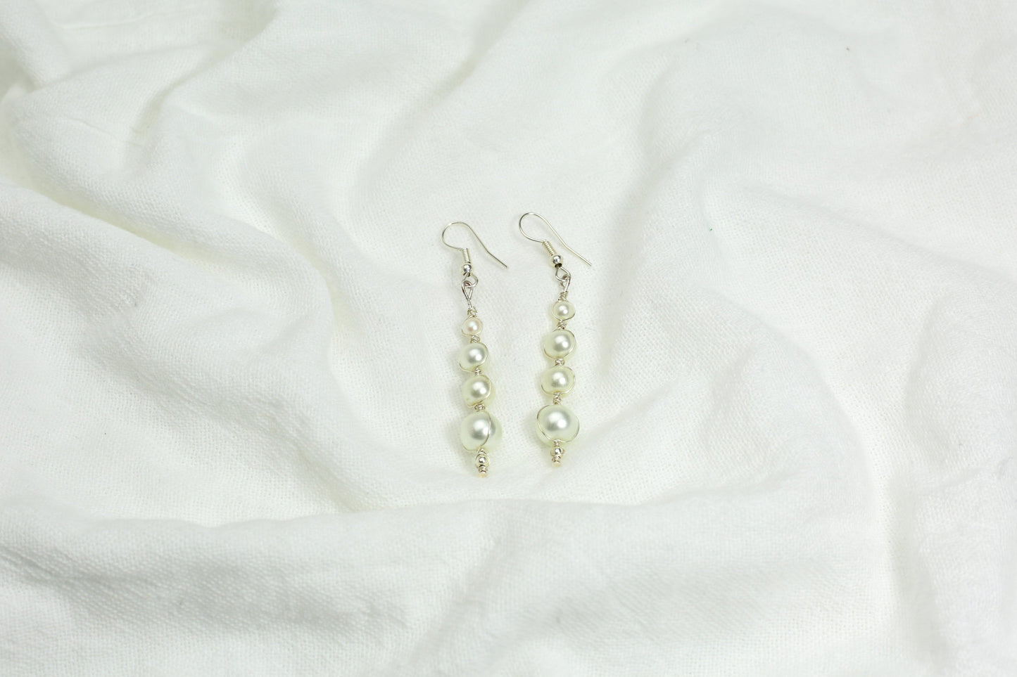 Pearl Wired Earrings